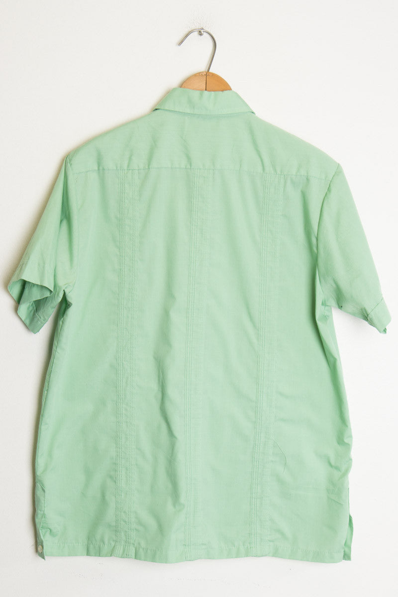 Green Guayabera