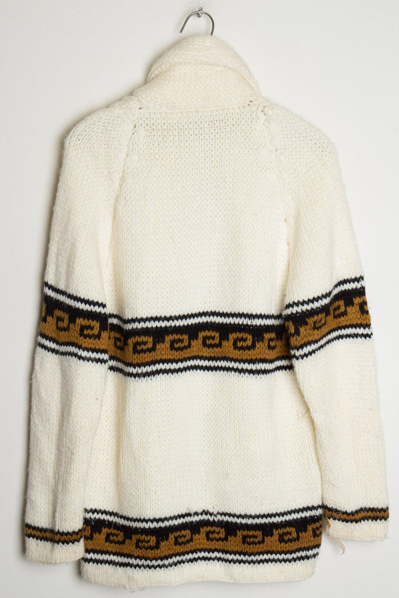 Cream Knit Cardigan