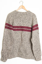 Brown Stripe Sweater