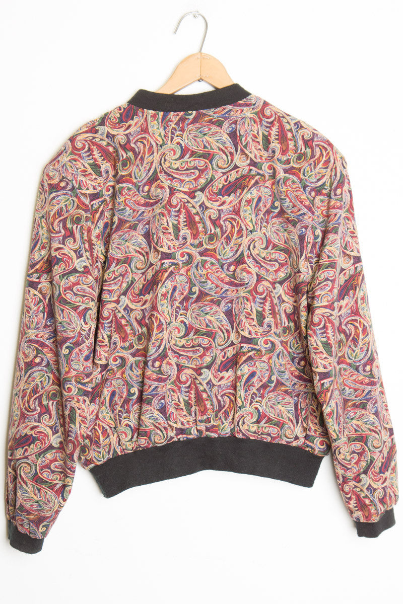 Paisley Bomber Jacket 1