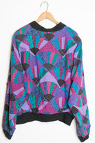 Abstract Fan Bomber Jacket