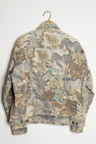 Faded Camo Jean Jacket