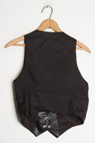 Black Leather Vest