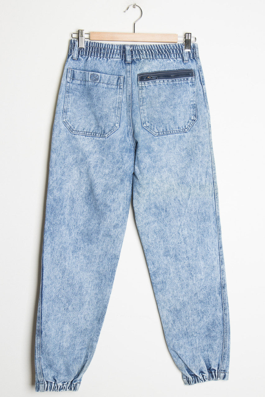 Levi's Acid Washed Denim Joggers
