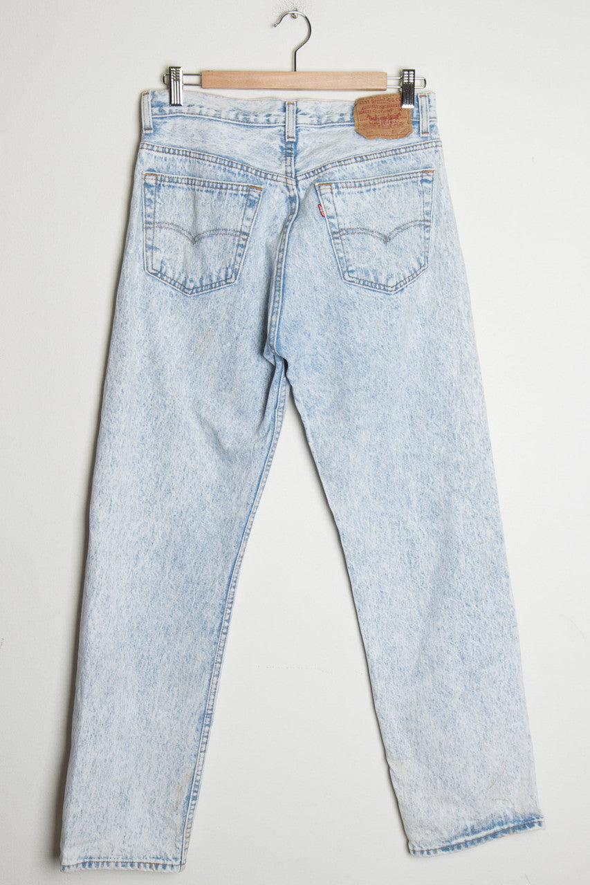 Levi's Light Acid Washed Jeans