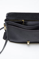 Black Leather Coach Purse