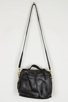 Black Leather Coach Handbag