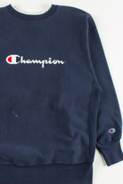 Vintage Embroidered Logo Champion Sweatshirt
