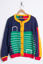 Vintage Football Cardigan