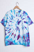 Blue and Purple Tie Dye T-Shirt