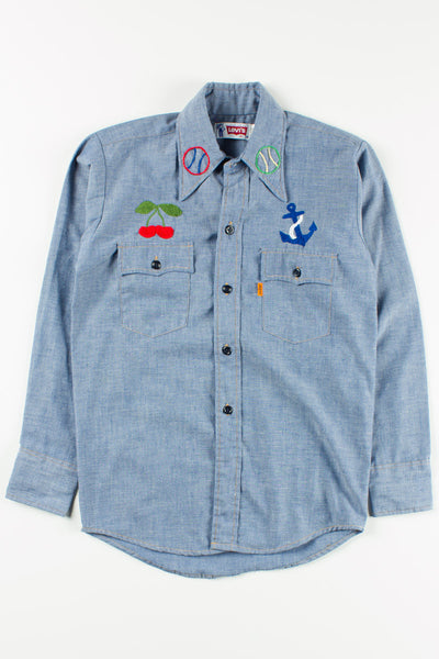 Vintage Levi's Embroidered Chambray Shirt – Ragstock