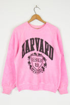 Pink Harvard Sweatshirt
