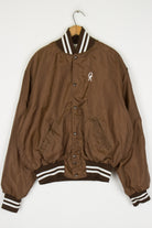 Brown Letterman Jacket