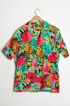 Tropical Floral Hawaiian Shirt