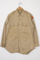 Canvas Patched Shirt