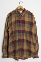 Maroon and Gold Flannel