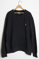 Black Polo Sweatshirt