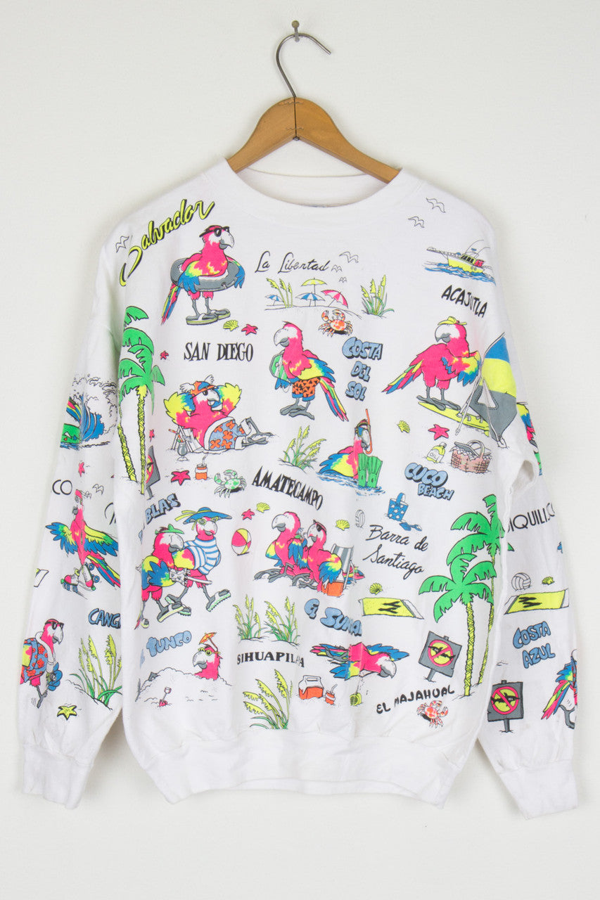 Parrot Destination Paradise Sweatshirt