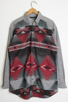 Southwestern Aztec Print Flannel