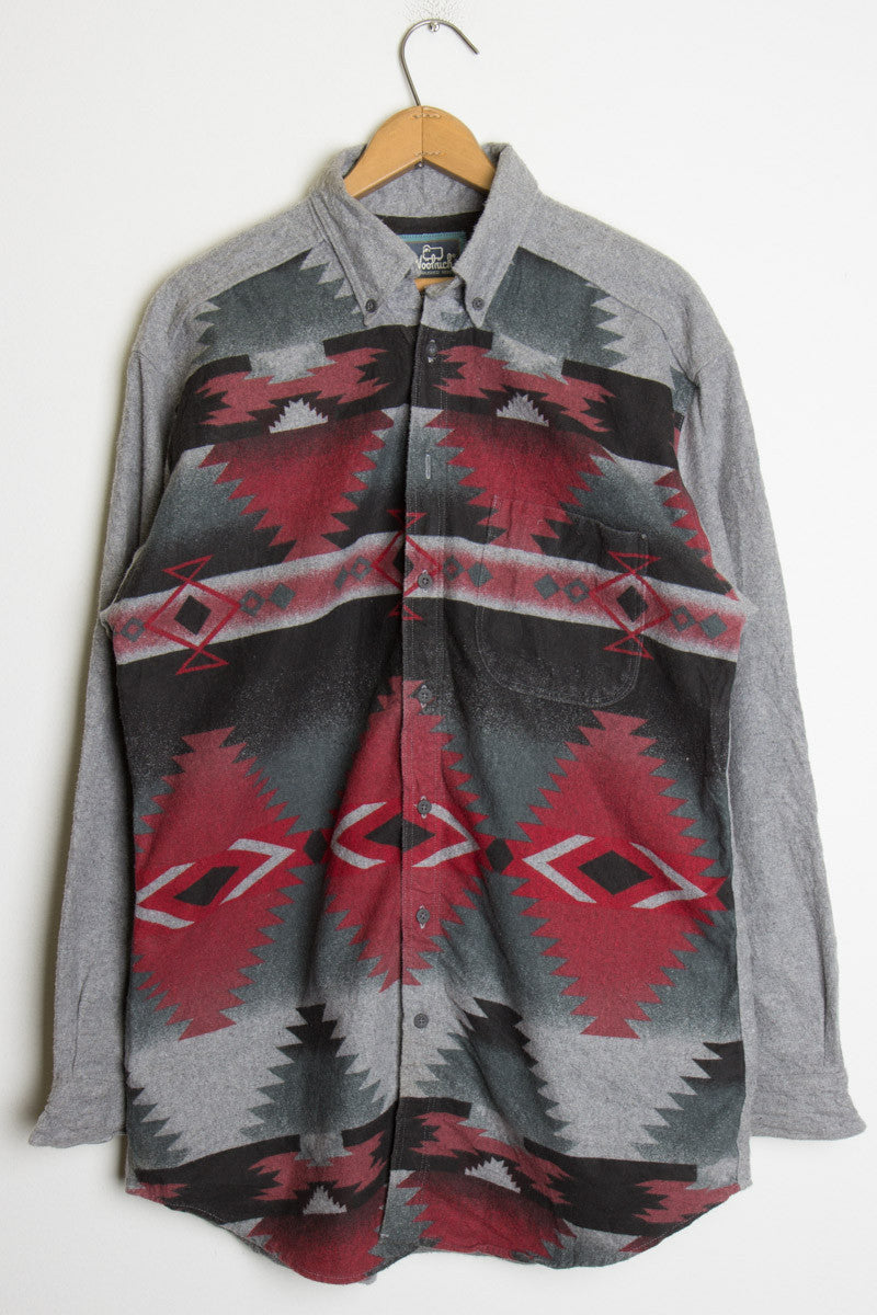 Southwestern Aztec Print Flannel
