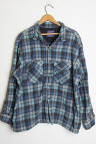 Blue Pendleton Flannel