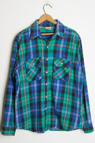 Blue & Green Flannel