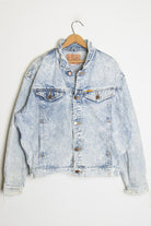 Frayed Acid Washed Jacket