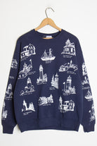 Washington Landmarks Vintage Sweatshirt