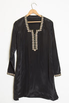 Beaded Silk Dress
