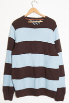 Brown and Blue Tommy Hilfiger Sweater