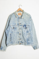 Acid Washed Levi Denim Jacket