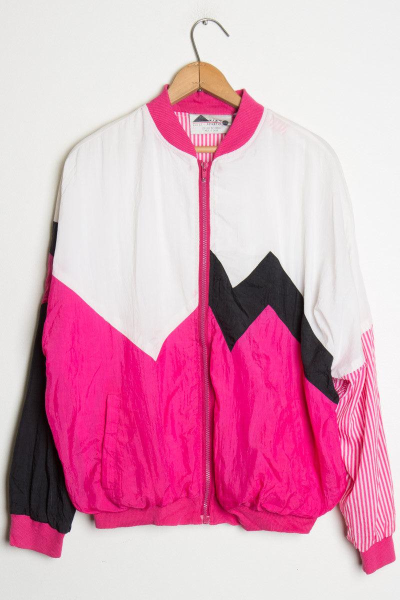 Pink Bomber Jacket