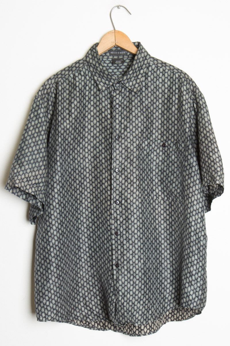90s Silk Shirt