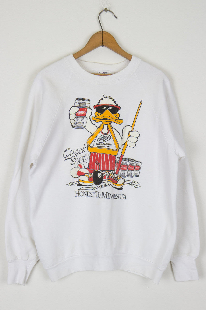 Bowling League Duck Sweatshirt