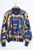 Wannabe Chanel Chain Bomber Jacket