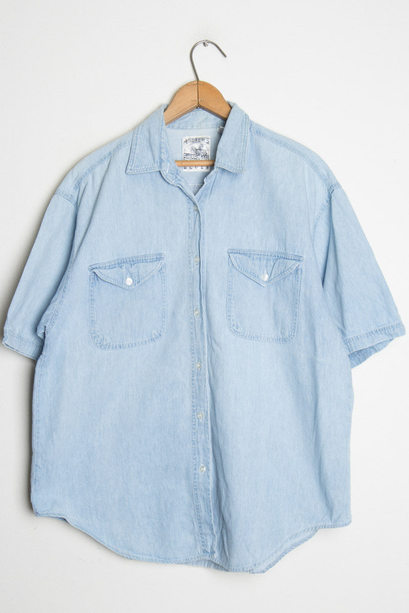 Denim S/S Work Shirt