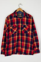Alvin Josef Plaid Flannel Button Up