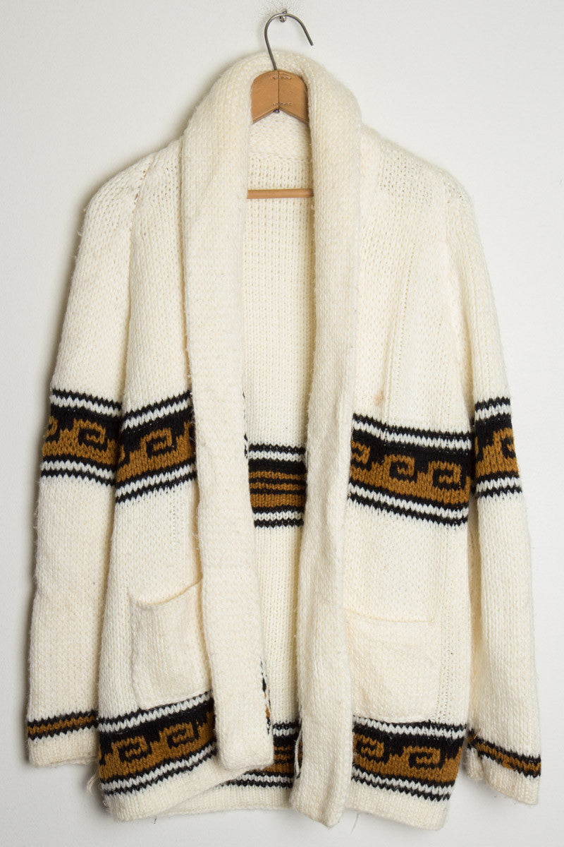 Cream Knit Cardigan