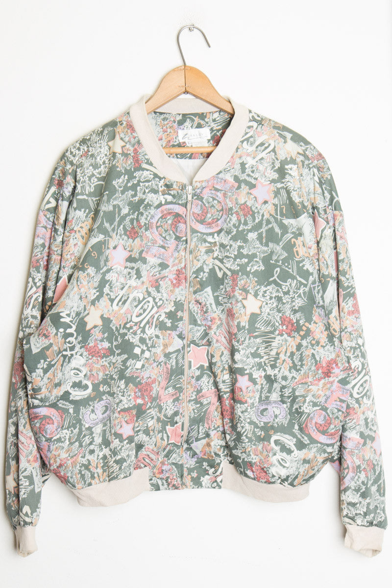 Numbers Bomber Jacket