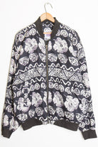 Hawaiian Hibiscus Bomber Jacket