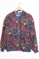 Paisley and Tassle Bomber Jacket