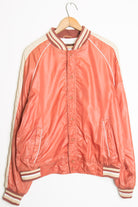 Rust Bomber Jacket