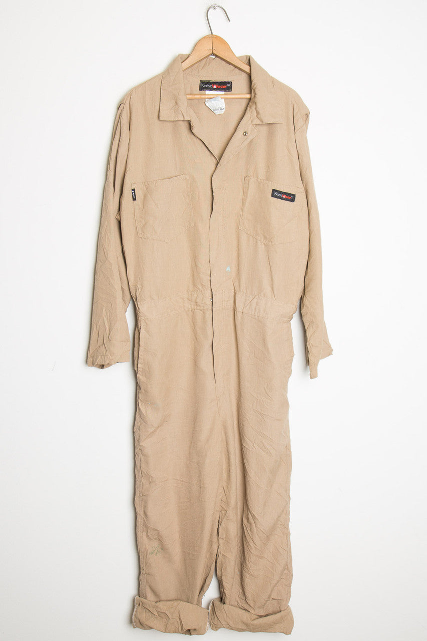 Tan Painters Coveralls