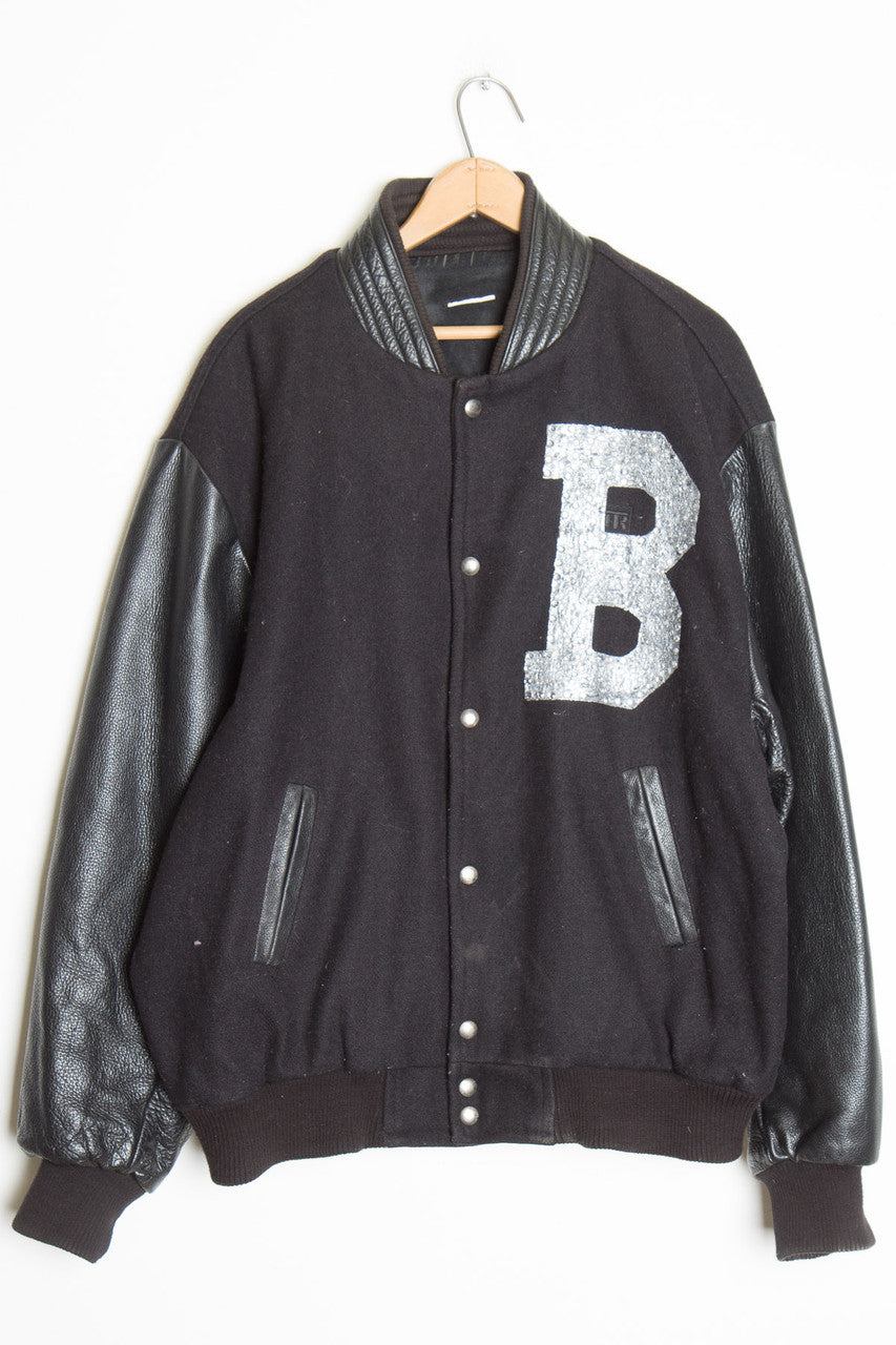 Bedazzled Bieber Letterman Jacket