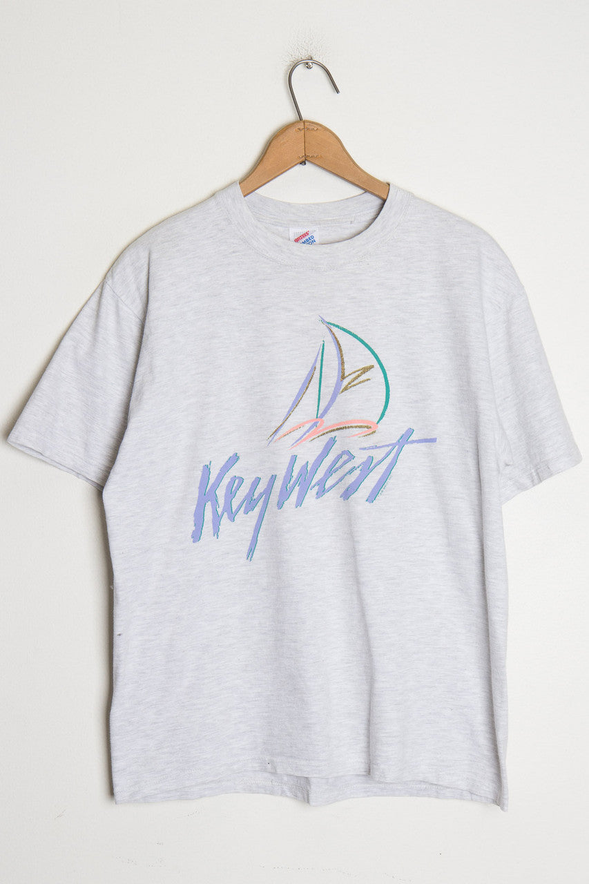 Sail Boat Key West Tee