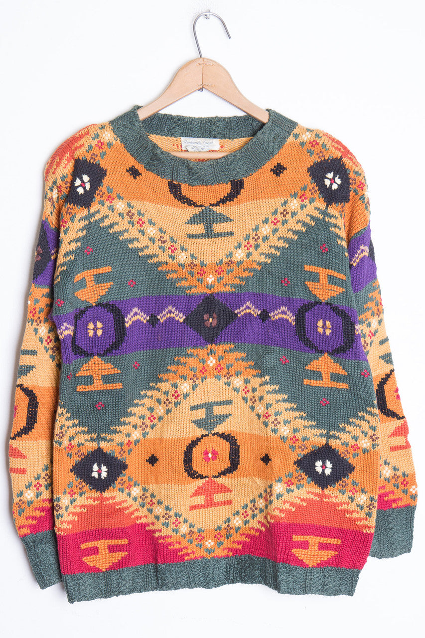 Fall colors sweater