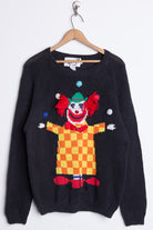 Vintage Clown Sweater