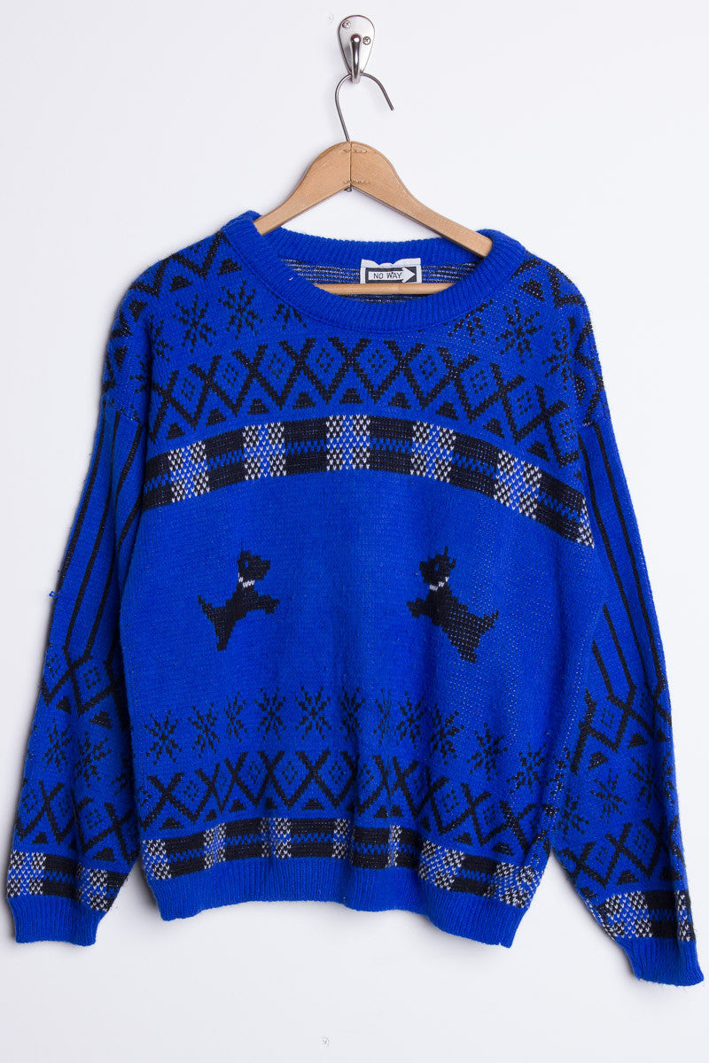 Vintage Dog Sweater