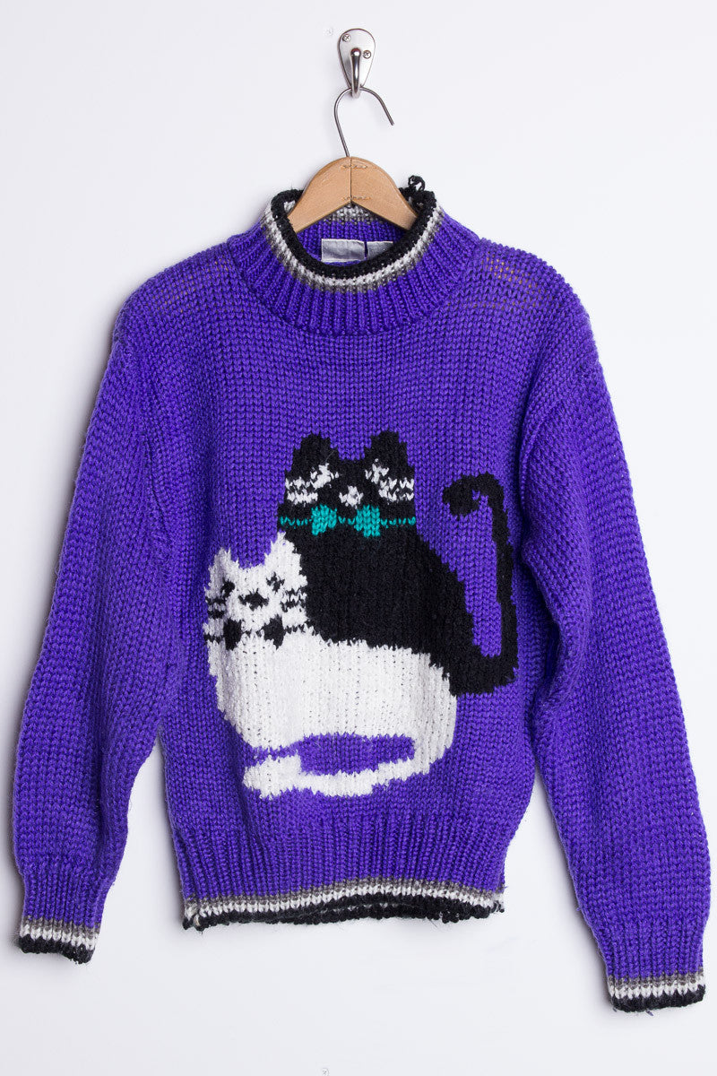 Crazy Cats Sweater
