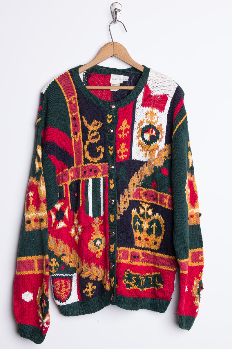 Vintage Royal Cardigan